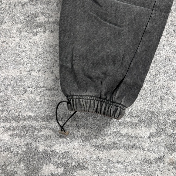 AMIRI Distressed Washed Light Black Sweatpants Men's Large - Picture 6 of 7